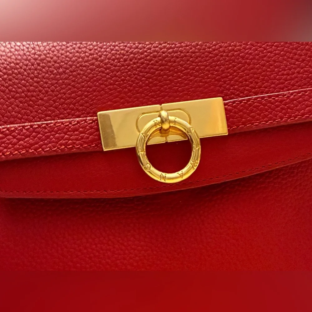 Parisa Wang Red Leather convertible bag